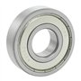 sourcing map Roulement 6305ZZ 25 x 62 x 17 mm à billes à gorge profonde à double blindage Moteur électrique
