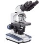 AmScope B120C-E1 Microscope binoculaire numérique à LED grossissement 40 x -2500 x avec platine 3D et appareil photo USB 1,3 Mpx
