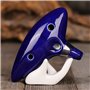 Ocarina Zelda, 12 trous Alto Do Zelda Ocarinas Play by Link Triforce Cadeau pour les fans de Zelda avec support de présentation 