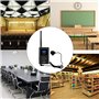 Retekess FT11 Émetteur FM MP3 Émetteur Diffusion Radio Portable Système de Guide Touristique pour Enseignement Campus et Présent