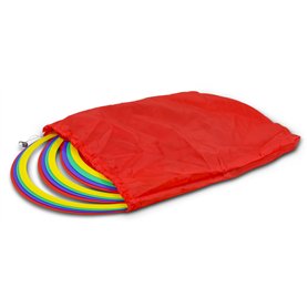 HAEST 12 Anneaux de Gymnastique et Coordination de différentes Couleurs – 45 cm