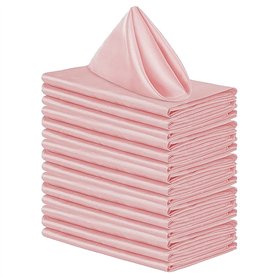 Ailler 20x Serviettes de Table Coton 50x50cm