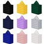Ailler 20x Serviettes de Table Coton 50x50cm, Serviettes de Table en Tissu Lavable en Machine, Serviettes de Table Mariage Doux,