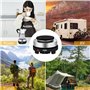Artilife Artilife Petite plaque chauffante électrique portable 500 W 500 W Taille parfaite pour casserole à moka 110 V