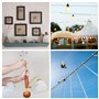 CHRORINE 24 Pcs Garden Wire Rope Kit 304 Acier inoxydable M5 Tendeur Tensioneur Câble Câble Câble Câble Corde à coudre