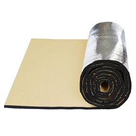sourcing map Tapis d'isolation Acoustique Voiture Porte Capot Moteur Isolant Thermique 10mm 79x20/200x50cm