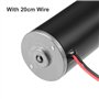 sourcing map Arbre Moteur Engrenage Vis Sans Fin Double DC 12V 30RPM Moteur Réduction Vitesse