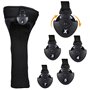 Namvo 3 pièces/Ensemble conducteur de Golf Bois tête Club Couvre équipement pôle Manchon de Protection Professionnel Golf Putter