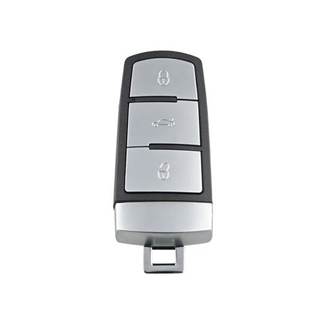 WANGCL Clé télécommande 3 boutons 433 MHz ID48 W/cutter pour Magotan Passat CC 3C0959752BA
