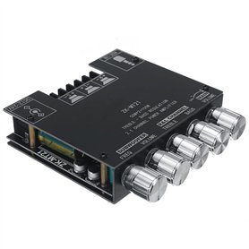 WANGCL Module amplificateur audio ZK-MT21 2.1 canaux Bluetooth numérique carte amplificateur de puissance