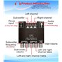 WANGCL Module amplificateur audio ZK-MT21 2.1 canaux Bluetooth numérique carte amplificateur de puissance