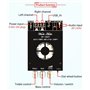 WANGCL 2 amplificateurs stéréo TDA7498E 160 W pour caisson de basses compatible Bluetooth 2.0 canaux Classe D