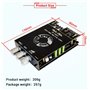 WANGCL 2 amplificateurs stéréo TDA7498E 160 W pour caisson de basses compatible Bluetooth 2.0 canaux Classe D