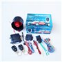 WANGCL Alarme antivol à Distance pour Voiture, système de Protection Contre Le vol de véhicule, Serrure Centrale sans clé + capt