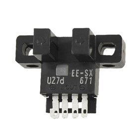 sourcing map EE-SX671 Micro-interrupteur photoélectrique photo NPN de type L