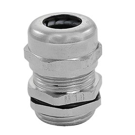 sourcingmap Presse-étoupe étanche Connecteur M18 en acier inoxydable