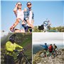 XRPRPX Sacoche de Cadre Velo Étanche Sac Cadre Vélo Téléphone Support de Téléphone Bicyclette Sacoche Vélo VTT Imperméable avec 