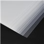 XRPRPX Lot de 30 Couvertures de Reliure Mate en Plastique Feuille Plastique A4 pour Classeur Couvertures de Reliure en Polypro 0