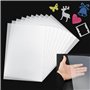 XRPRPX Lot de 30 Couvertures de Reliure Mate en Plastique Feuille Plastique A4 pour Classeur Couvertures de Reliure en Polypro 0