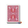 Jeu bicycle dos Rouge/ face Blanche