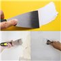 CODIRATO 4 PCS Couteau à Mastic INOX Couteau à Enduire en Métal Spatule Bricolage Durable Spatule Enduit Lissage Professionnel S