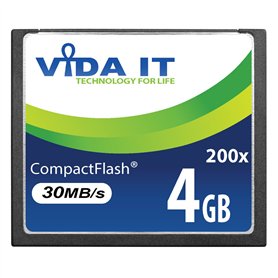 Nouvelle Carte Mémoire Compact Flash CF Haute Vitesse 200x 4 Go 30Mo/s pour Canon EOS 20D 10D 30D 350D 300D EOS 20Da EOS 400D EO