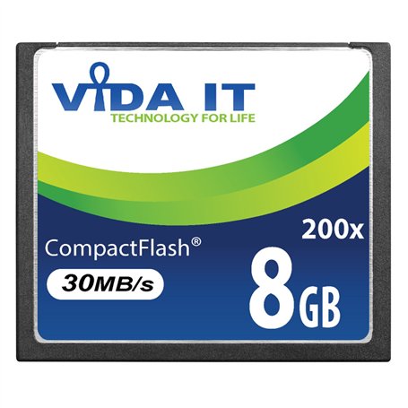 Nouvelle Carte Mémoire Compact Flash CF Haute Vitesse 200x 8GB 30MB/s pour Canon EOS 20D 10D 30D EOS 20Da EOS 300D EOS 350D EOS