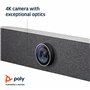 Barre vidéo personnelle Poly Studio P15 (Plantronics) - 4K - barre tout-en-un - Caméra, microphones et haut-parleur - Qualité au