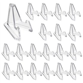 SUMNACON 20pcs Support de Monnaie Présentoirs Chevalets de Monnaie Médaille Badge Collection étagère de Pièces Support de Téléph