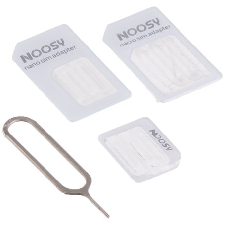 Adaptateur de Carte SIM Nano vers Micro/Normal pour Apple iPhone 5 4S 4G 3GS 3G