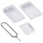 Adaptateur de Carte SIM Nano vers Micro/Normal pour Apple iPhone 5 4S 4G 3GS 3G