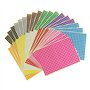 Étiquettes de codage de couleurs autocollantes