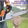ROELLY Chaine de Tronconneuse 3 × 25 cm, Maillon D'entraînement LP 3/8", Chaîne 1,1 mm 40TG à Faible Jeu, Compatible Avec Einhel