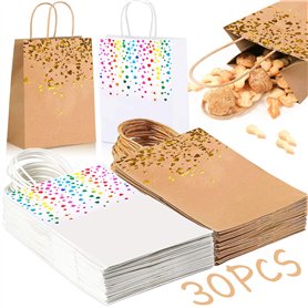 MOOING 30 Pcs Sac de Kraft