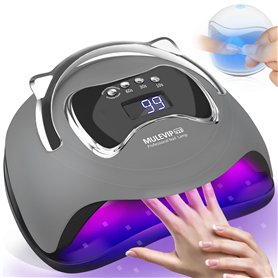 MULEVIP Lampe UV Ongles Gel 180W Lampe UV Lampe LED Ongle