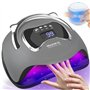 MULEVIP Lampe UV Ongles Gel 180W Lampe UV Lampe LED Ongle