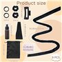 NCKIHRKK 9PCS Velours Rouleau à Cheveux Sans Chaleur Heatless Curling, Boudin Boucle Cheveux de Sommeil Doux pour les Cheveux Lo