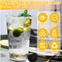 Gobelets en Plastique 500ml /16oz Reutilisable - Gobelet Plastique pour F