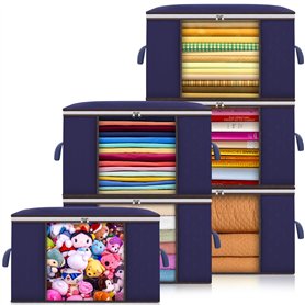 MAISITOO Lot de 6 Sacs de Rangement pour Vêtements