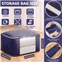 90L Sac de Rangement pour Couette