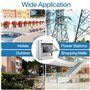 Frasheng Coffret Electrique Etanche Exterieur IP65, 5 Modules avec Terminaux et Rails Intégrés Boîte à Fusibles Distributeur en 