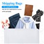 ZPQAODI Enveloppe Plastique Expedition,100Pcs-4 Tailles Différentes,Emballage Colis Vetement Conditionnements,Pochette Envoie Co
