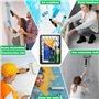JEDWKFA Lot de 12 Pièces Rouleau Peinture, Kit Peinture Mur pour Murs et Plafonds, Comprend un Bac Peinture, des Pinceaux, Roule