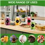 MWZEAUL 24PCS Mini Bouteille Verre Réutilisables, 60ml Bouteille Shot Petit Pot Verre avec Couvercle Entonnoir Étiquette Brosse,