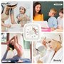 NLMWTI Visual Timer pour Les Enfants, Timer Enfant et Compte à Rebour de 60 Minutes, Minuteur Enfants avec Motif Arc-en-Ciel pou