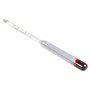 HHTEC Alcoomètre 0-100 Vol% Hydromètre (sans thermomètre) Compteur d'alcool Testeur d'alcool Densimètre