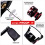 baitcasting Moulinet, moulinets pêche Carp Fishing 5.2 : 1 Bobine à Haute Vitesse Puissant traînée 9 kg / 19,84 Livres pour Eau 