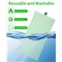 Zaxiva Lot de 6 Chiffons de Rechange pour Vorwerk Kobold MF600 SP600 SPB100 SP7 SP600S en Microfibre,serpillère Tête de serpillè