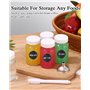 Hixava 12 Pièces 60ML Petites Bouteilles Petite Bouteille en Verre Vide Bouteilles Miniatures Bouteilles de Jus en Plastique ave