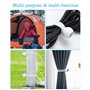 Lot de 50 tendeurs élastiques avec Boule, Tendeur Elastique, Tendeur Bache, 15 cm Tendeur Elastique Boule, Durable Cordons Élast